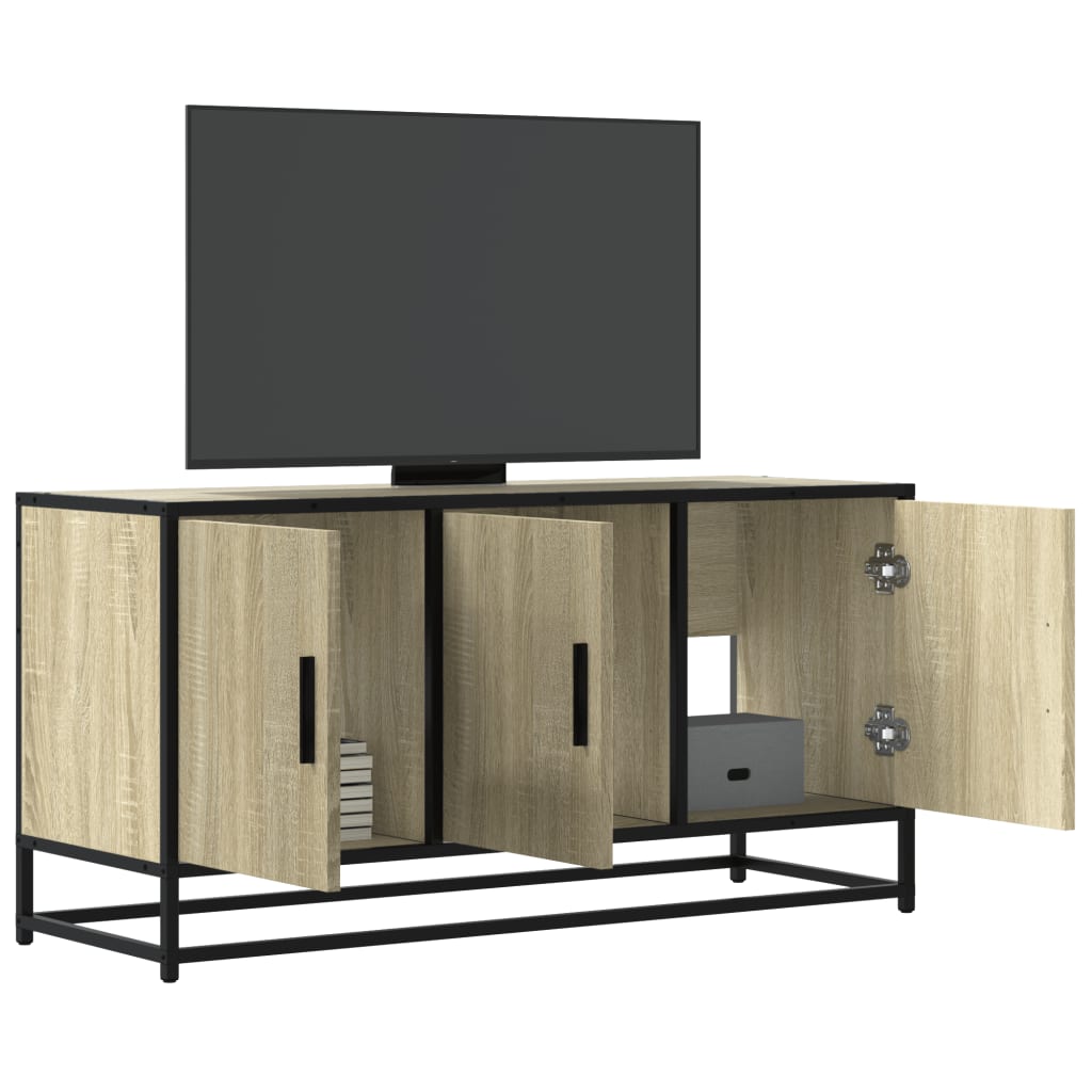 TV-Schrank Sonoma-Eiche 100x35x50 cm Holzwerkstoff