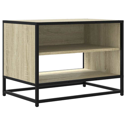 TV-Schrank Sonoma-Eiche 61x40x46 cm Holzwerkstoff und Metall