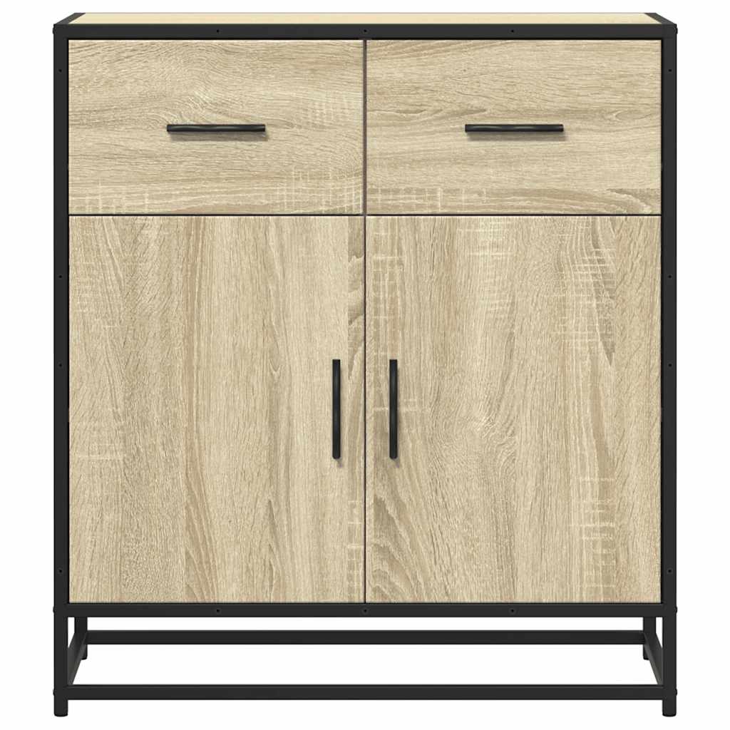 Sideboard Sonoma-Eiche 68x35x76 cm Holzwerkstoff