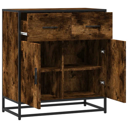 Sideboard Räuchereiche 68x35x76 cm Holzwerkstoff