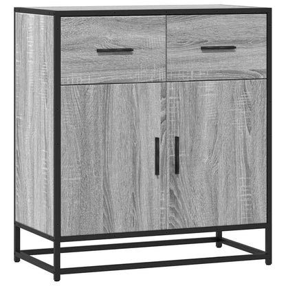 Sideboard Grau Sonoma 68x35x76 cm Holzwerkstoff