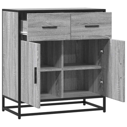 Sideboard Grau Sonoma 68x35x76 cm Holzwerkstoff