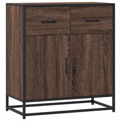 Sideboard Braun Eichen-Optik 68x35x76 cm Holzwerkstoff