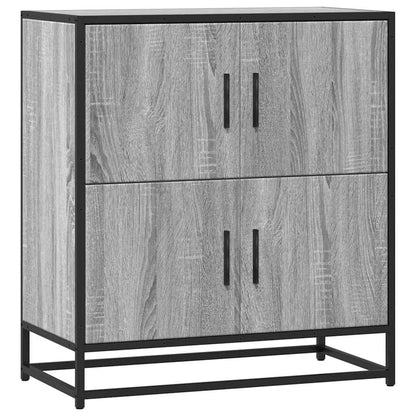 Sideboard Grau Sonoma 68x35x76 cm Holzwerkstoff