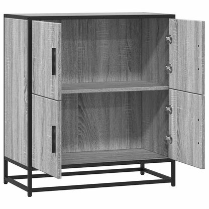 Sideboard Grau Sonoma 68x35x76 cm Holzwerkstoff