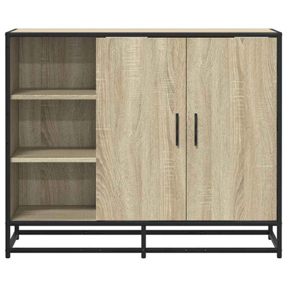 Sideboard Sonoma-Eiche 92x35x76 cm Holzwerkstoff