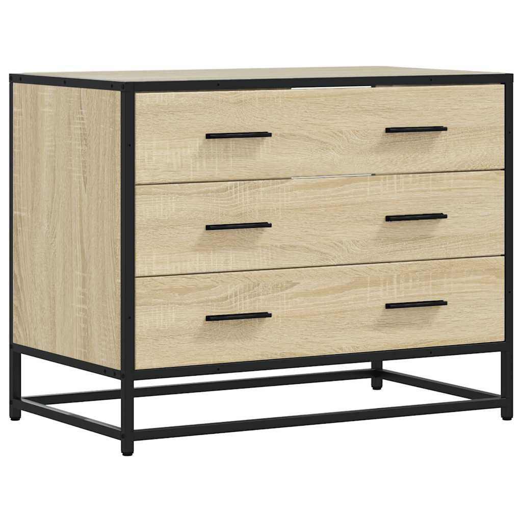 Schubladenschrank Sonoma-Eiche 70x41x56 cm Holzwerkstoff