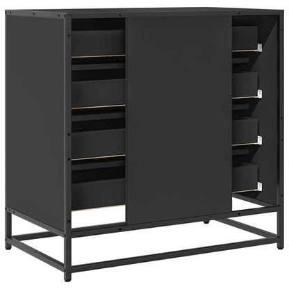 Schubladenschrank Schwarz 70x41x70 cm Holzwerkstoff