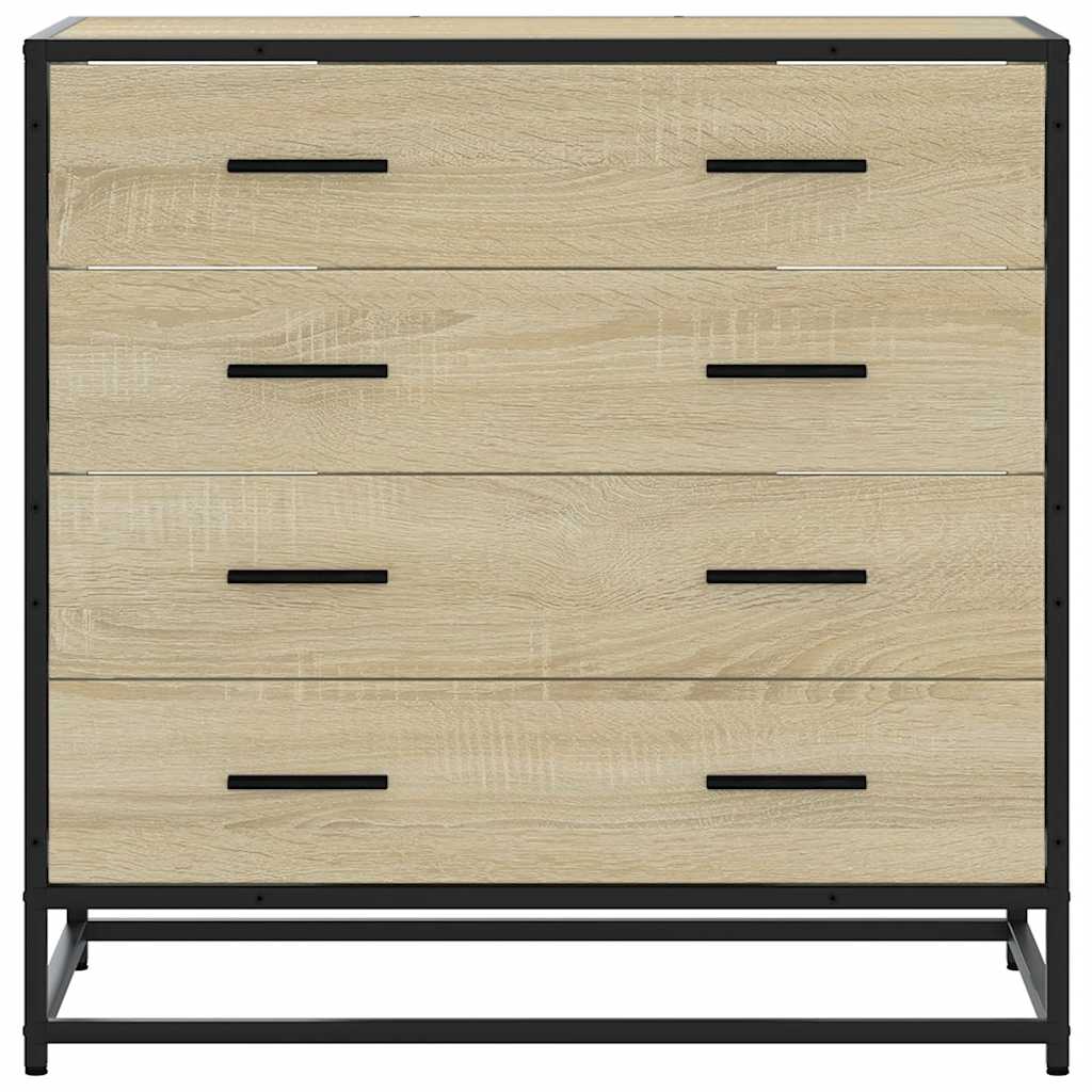 Schubladenschrank Sonoma-Eiche 70x41x70 cm Holzwerkstoff