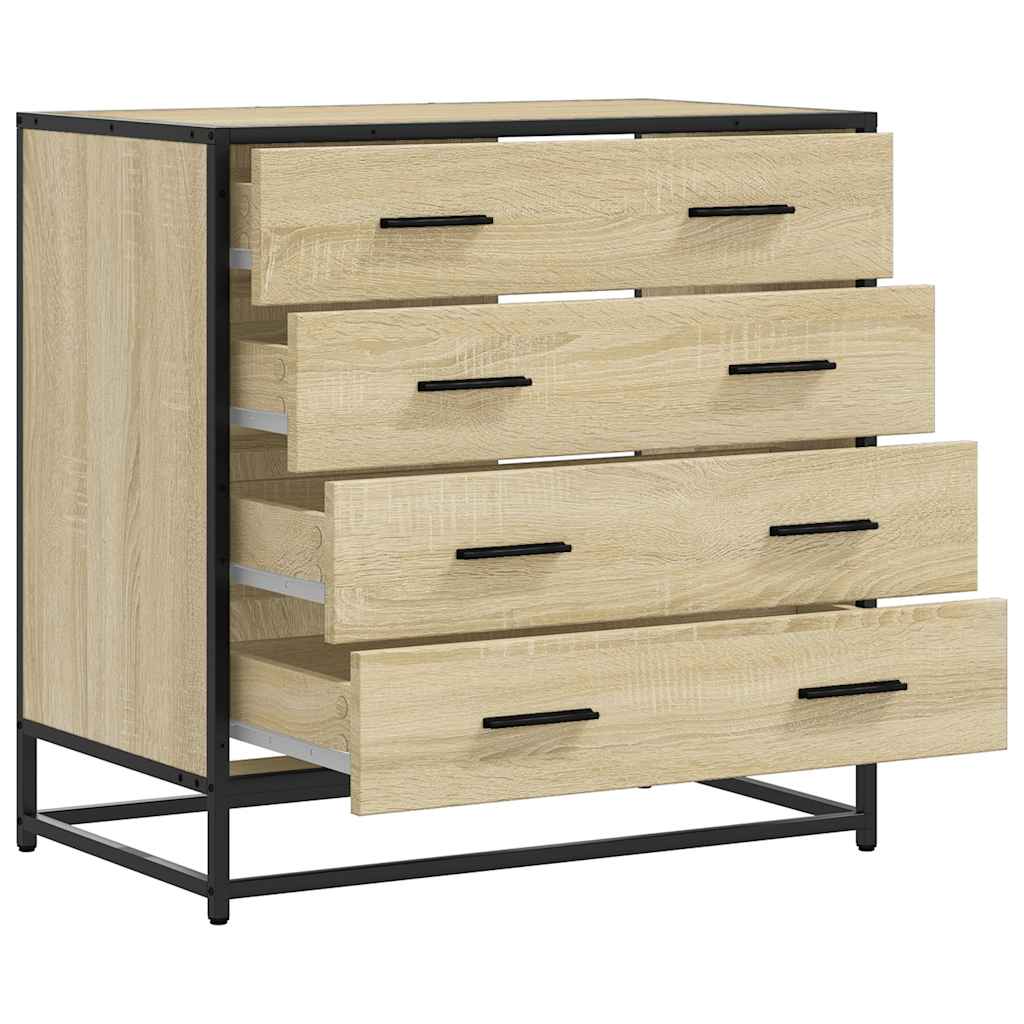 Schubladenschrank Sonoma-Eiche 70x41x70 cm Holzwerkstoff