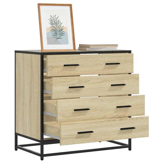 Schubladenschrank Sonoma-Eiche 70x41x70 cm Holzwerkstoff