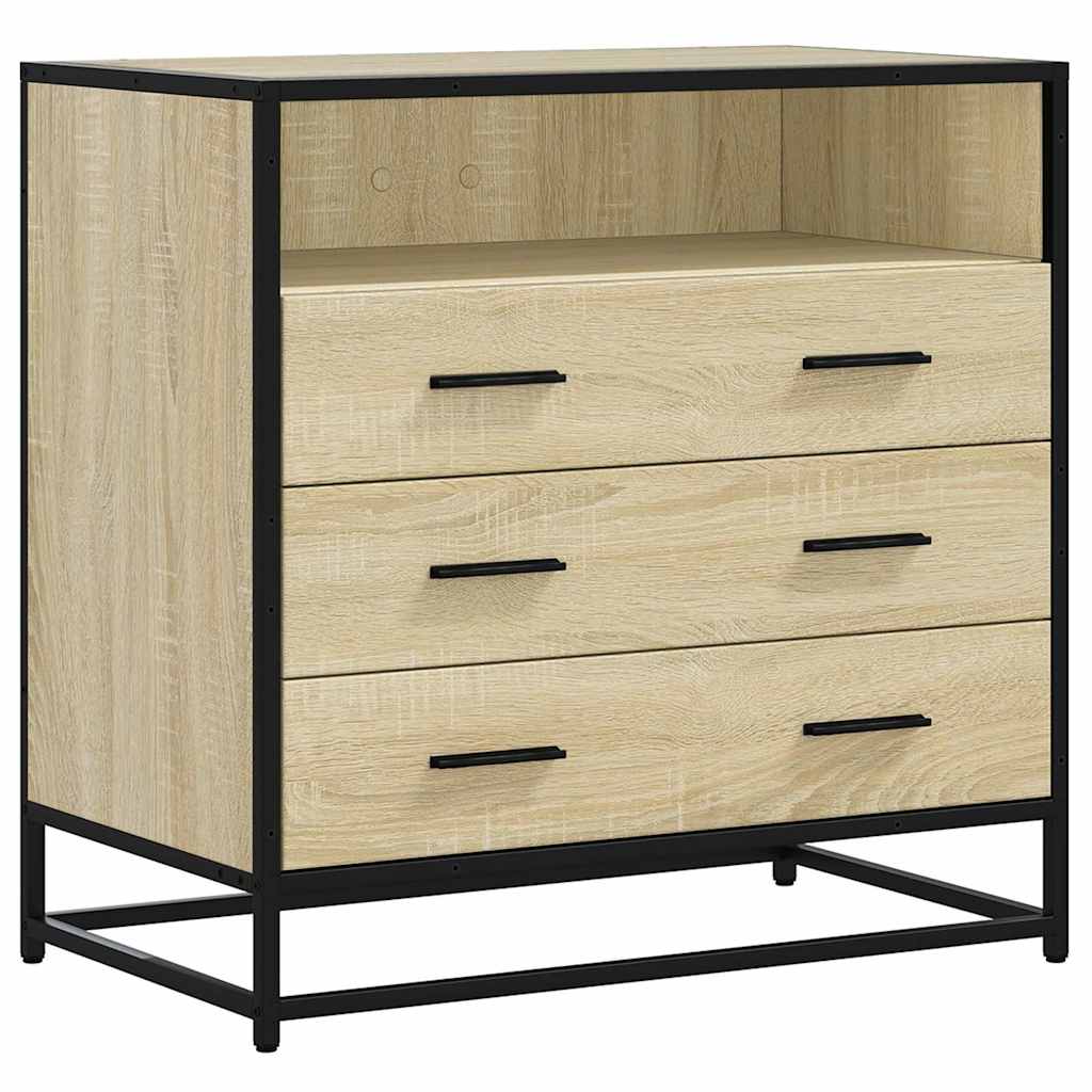 Schubladenschrank Sonoma-Eiche 70x41x70 cm Holzwerkstoff