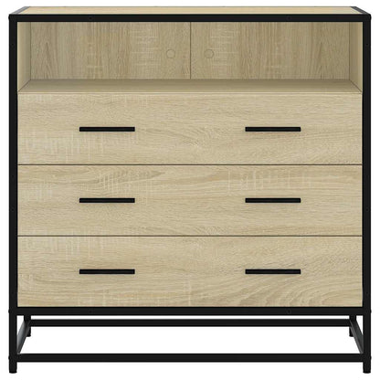 Schubladenschrank Sonoma-Eiche 70x41x70 cm Holzwerkstoff