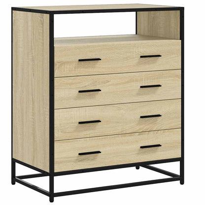 Schubladenschrank Sonoma-Eiche 70x41x83,5 cm Holzwerkstoff