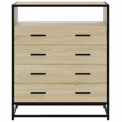 Schubladenschrank Sonoma-Eiche 70x41x83,5 cm Holzwerkstoff