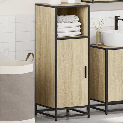 Badschrank Sonoma-Eiche 35x37,5x100 cm Holzwerkstoff