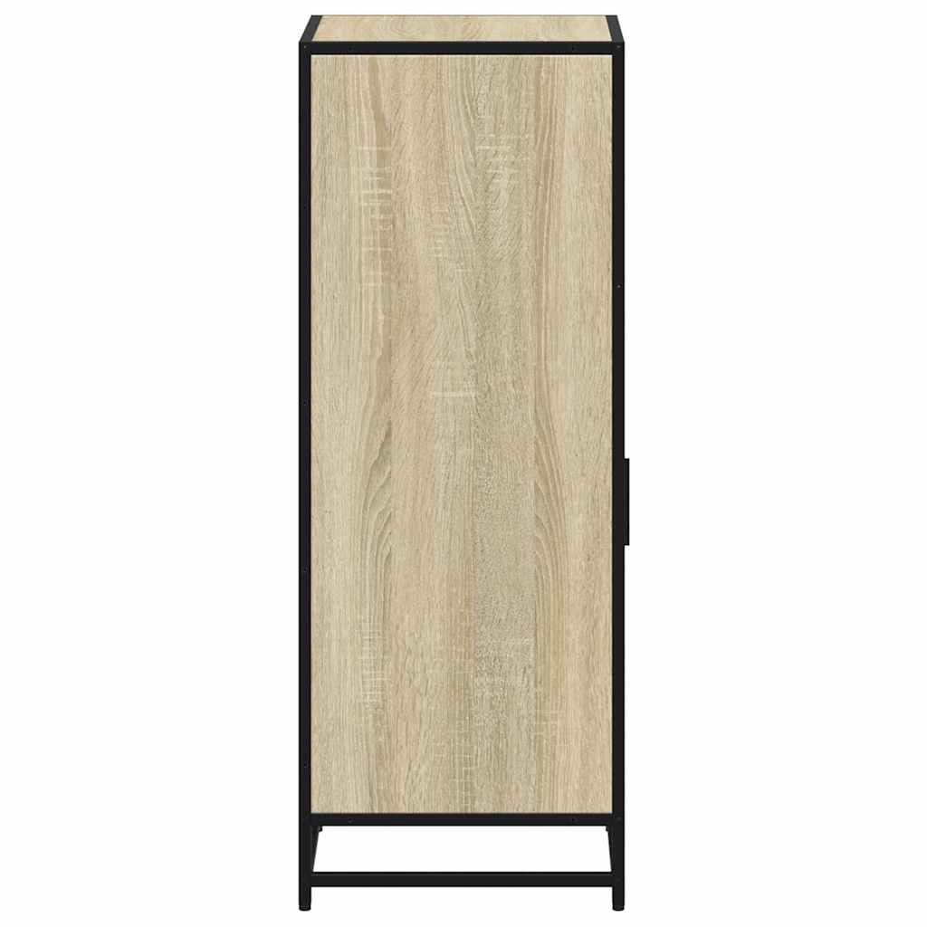 Badschrank Sonoma-Eiche 35x37,5x100 cm Holzwerkstoff