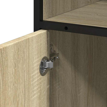 Badschrank Sonoma-Eiche 35x37,5x100 cm Holzwerkstoff