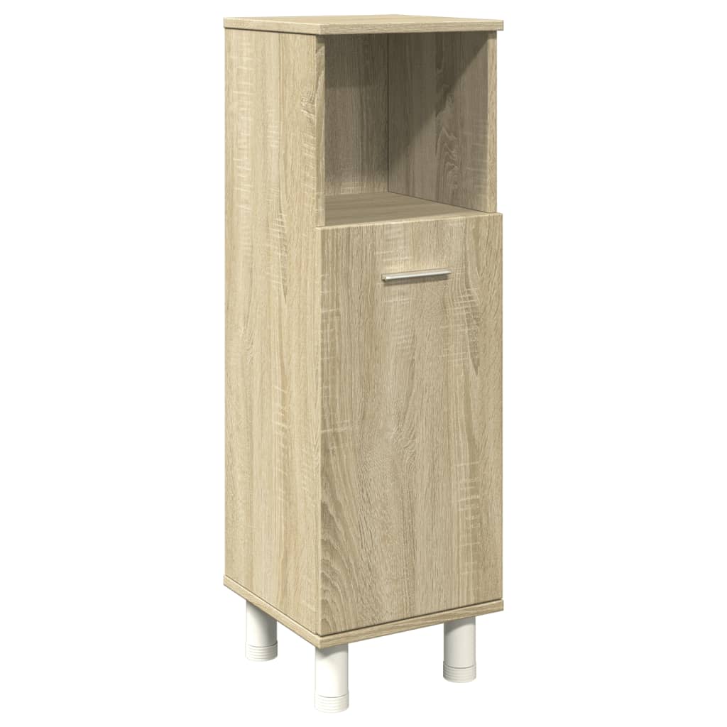 Badschrank Sonoma-Eiche 30,5x30x95 cm Holzwerkstoff