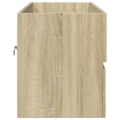 Waschbeckenschrank Sonoma-Eiche 100x38,5x45 cm Holzwerkstoff