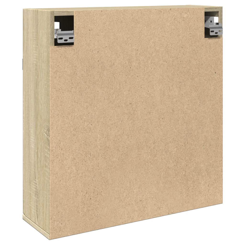 Bad-Spiegelschrank Sonoma-Eiche 64,5x20x66,5 cm Holzwerkstoff