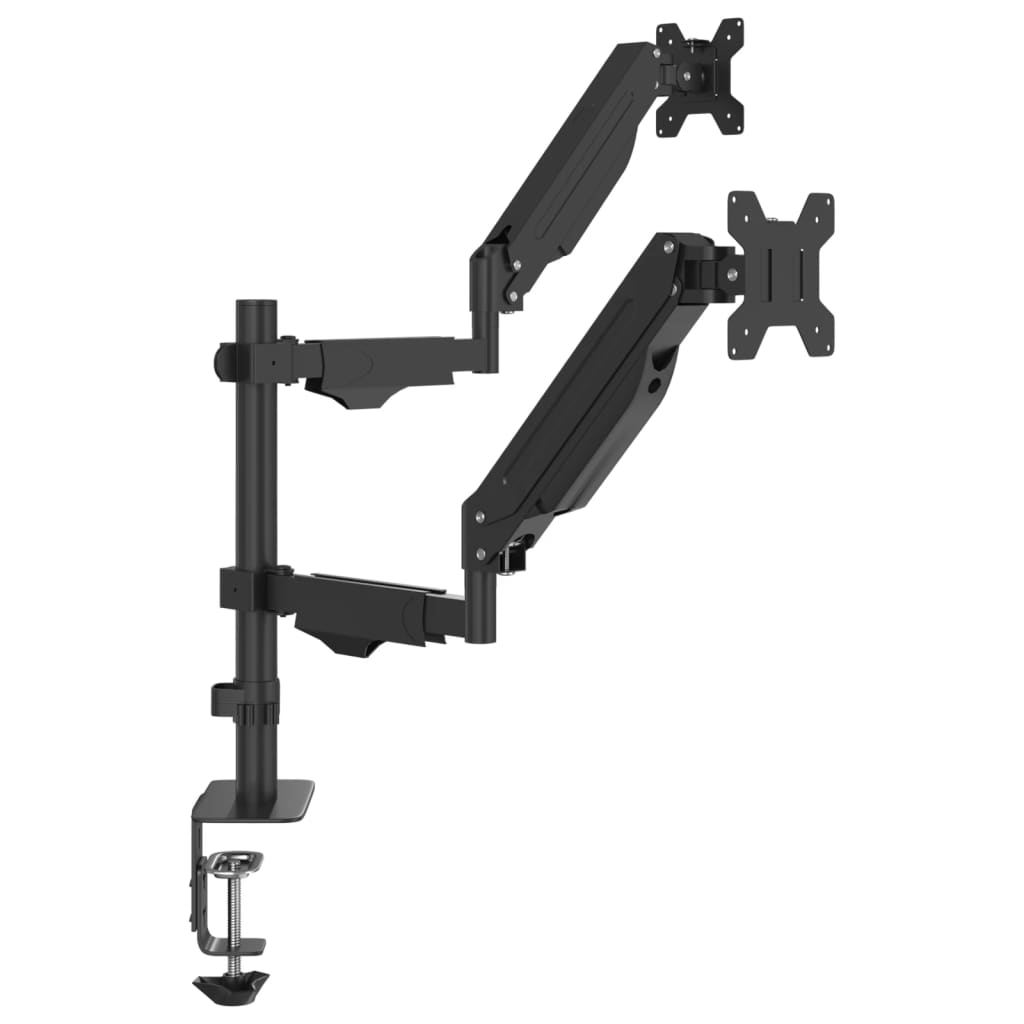 Doppel-Monitorarm für Max 27 Zoll VESA 75/100 mm 20 kg