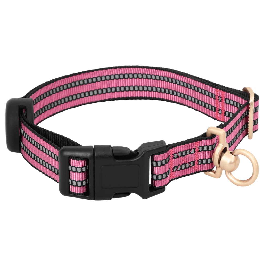 Hundegeschirr mit Leine & Halsband Verstellbar Rosa S