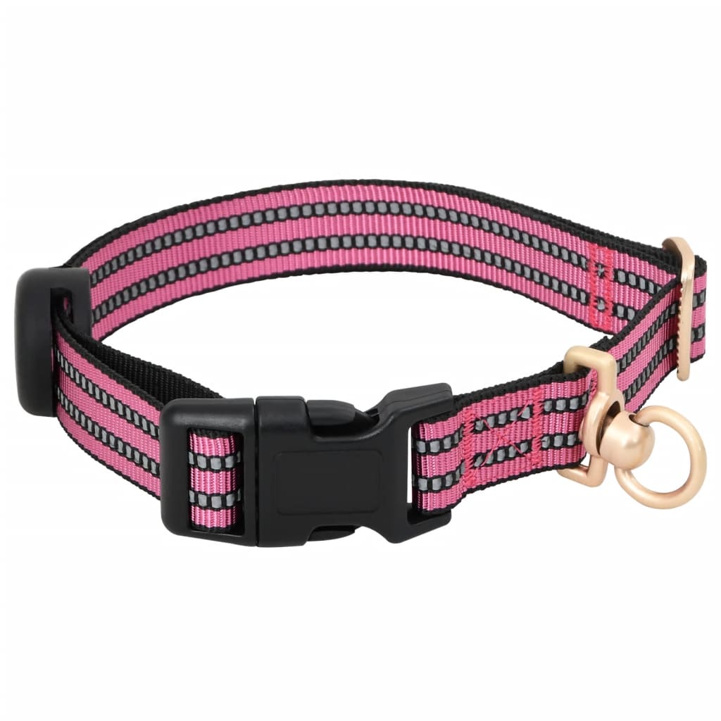 Hundegeschirr mit Leine & Halsband Verstellbar Rosa M