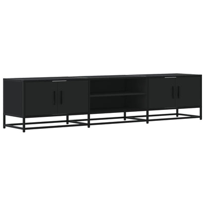 TV-Schrank Schwarz 180x35x41 cm Holzwerkstoff