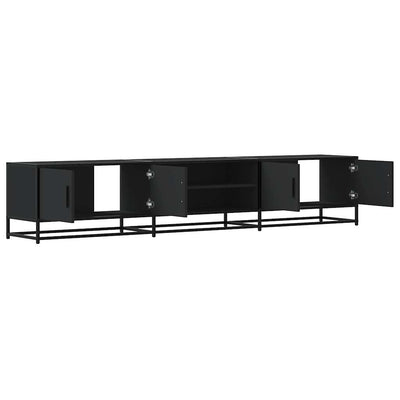 TV-Schrank Schwarz 210x35x41 cm Holzwerkstoff