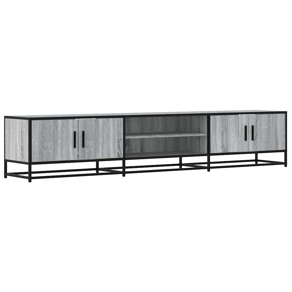 TV-Schrank Grau Sonoma 210x35x41 cm Holzwerkstoff