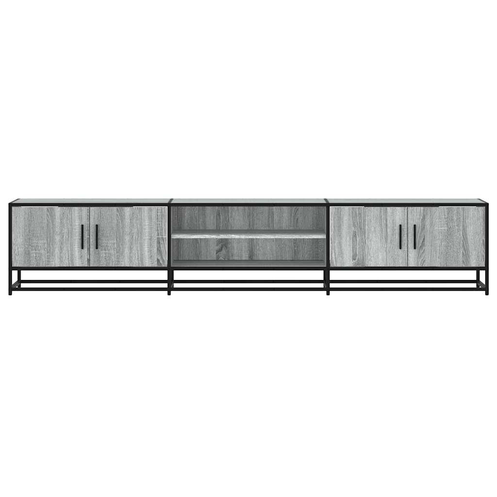 TV-Schrank Grau Sonoma 210x35x41 cm Holzwerkstoff