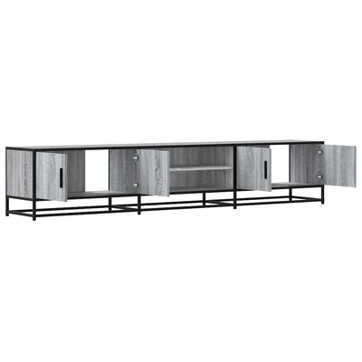 TV-Schrank Grau Sonoma 210x35x41 cm Holzwerkstoff