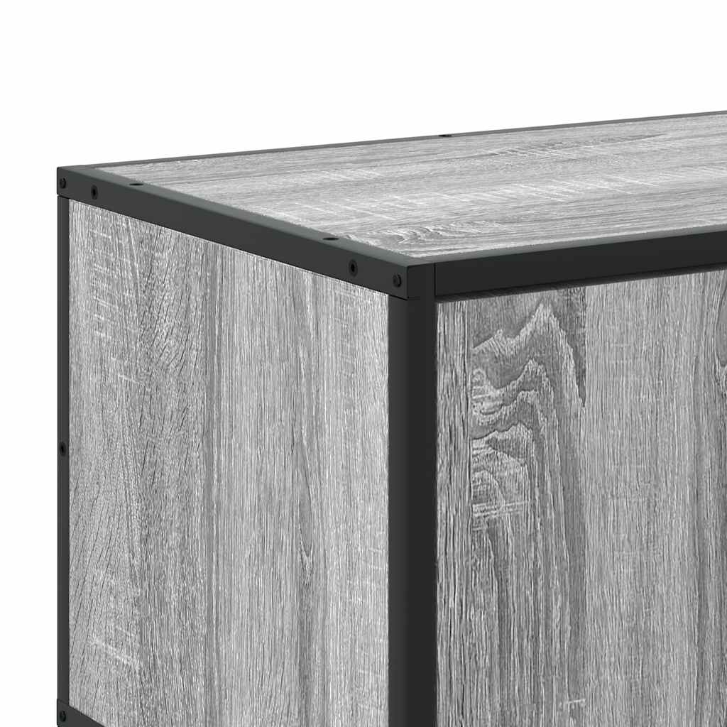 TV-Schrank Grau Sonoma 210x35x41 cm Holzwerkstoff