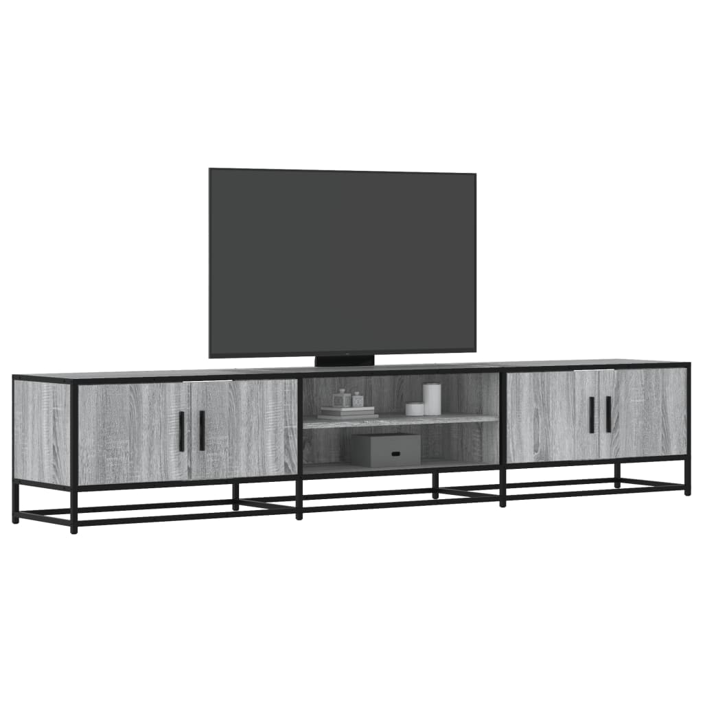 TV-Schrank Grau Sonoma 210x35x41 cm Holzwerkstoff