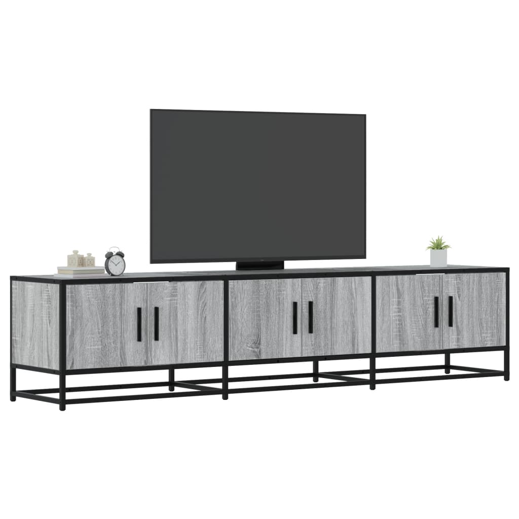 TV-Schrank Grau Sonoma 180x35x41 cm Holzwerkstoff