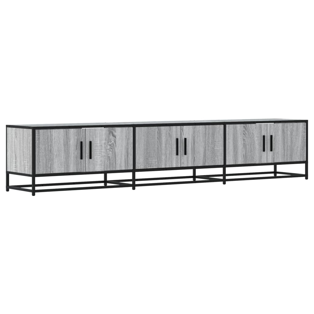 TV-Schrank Grau Sonoma 210x35x41 cm Holzwerkstoff