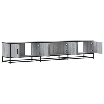 TV-Schrank Grau Sonoma 210x35x41 cm Holzwerkstoff