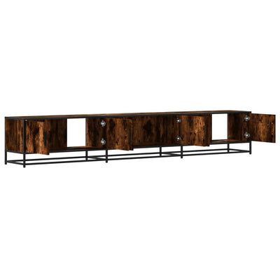 TV-Schrank Räuchereiche 240x35x41 cm Holzwerkstoff