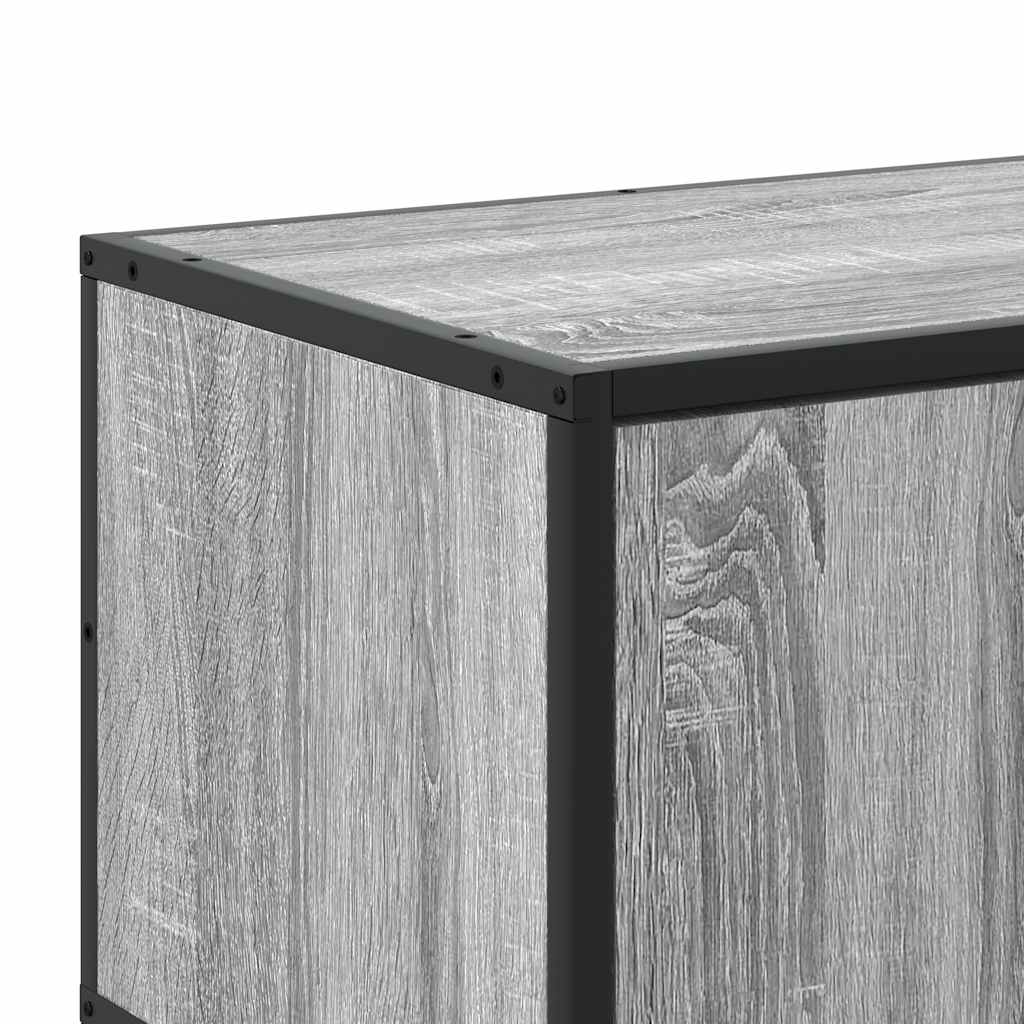 TV-Schrank Grau Sonoma 240x35x41 cm Holzwerkstoff