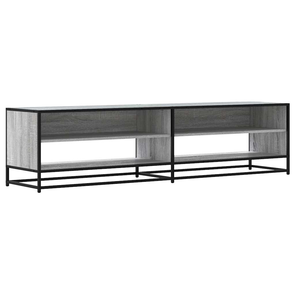 TV-Schrank Grau Sonoma 180,5x40x46 cm Holzwerkstoff