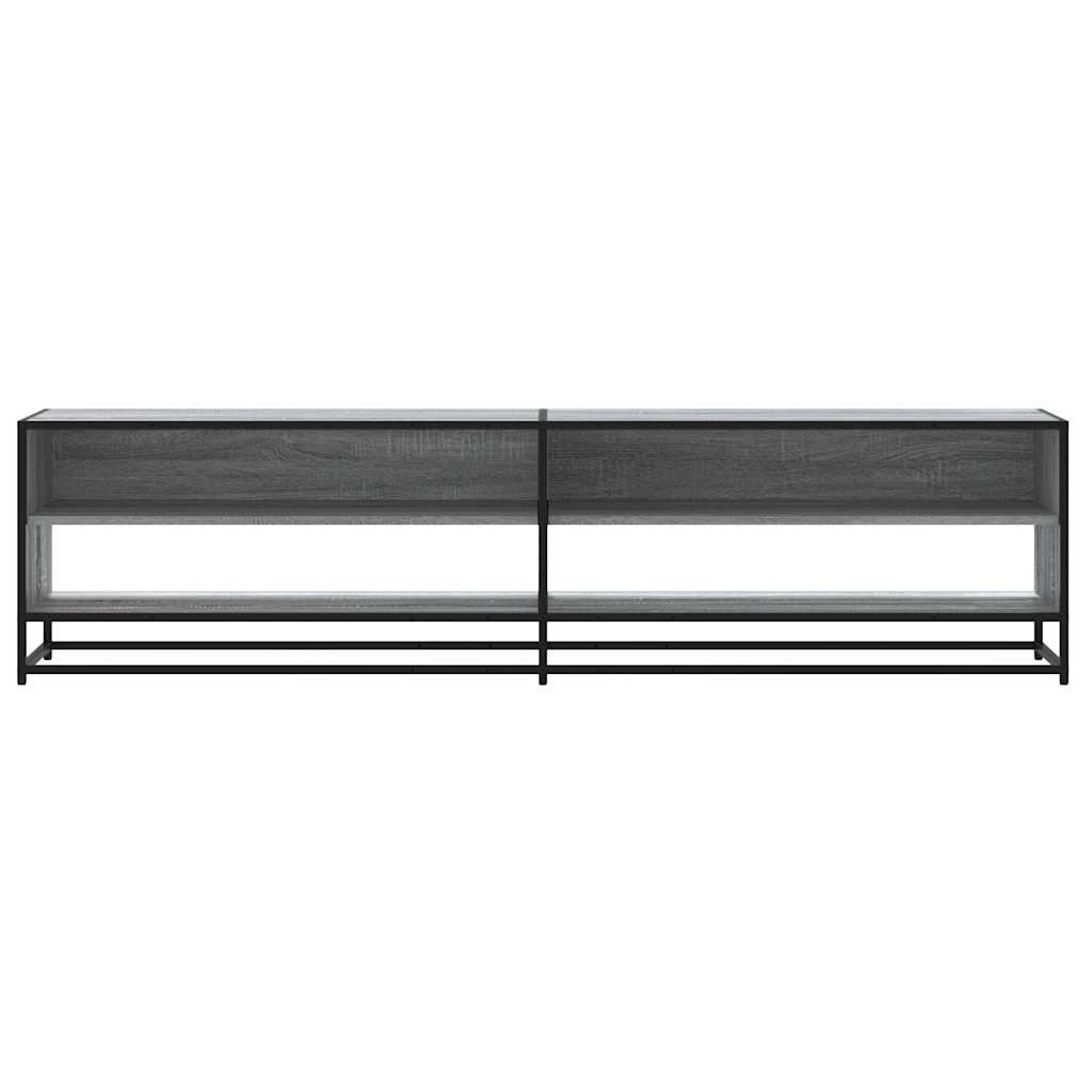 TV-Schrank Grau Sonoma 180,5x40x46 cm Holzwerkstoff