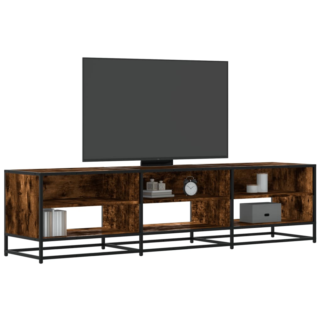 TV-Schrank Räuchereiche 180x40x46 cm Holzwerkstoff