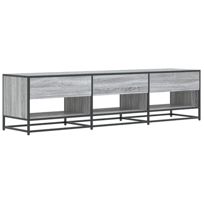 TV-Schrank Grau Sonoma 180x40x46 cm Holzwerkstoff