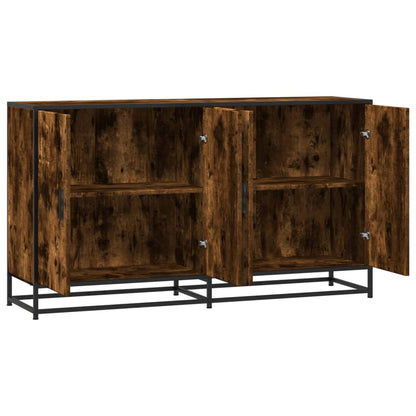 Sideboard Räuchereiche 134x35x76 cm Holzwerkstoff