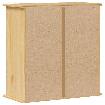 Bad-Wandschrank Corona 70x33x71,5 cm Massivholz Kiefer