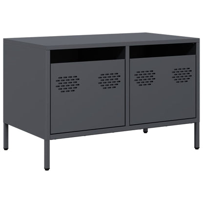 TV-Schrank Anthrazit 68x39x43,5 cm Kaltgewalzter Stahl