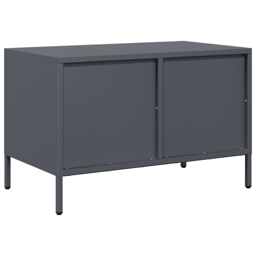 TV-Schrank Anthrazit 68x39x43,5 cm Kaltgewalzter Stahl