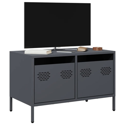 TV-Schrank Anthrazit 68x39x43,5 cm Kaltgewalzter Stahl