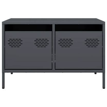 TV-Schrank Anthrazit 68x50x43,5 cm Kaltgewalzter Stahl